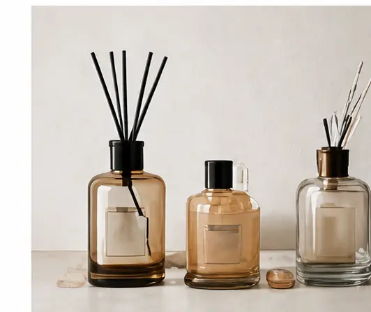 Private label fragrance bottle collection
