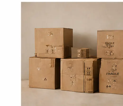 Shipping cartons for packaging distribution