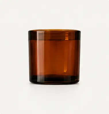 Glass candle jars