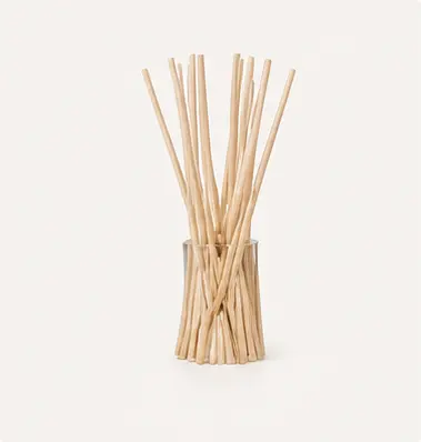 Natural diffuser reed sticks