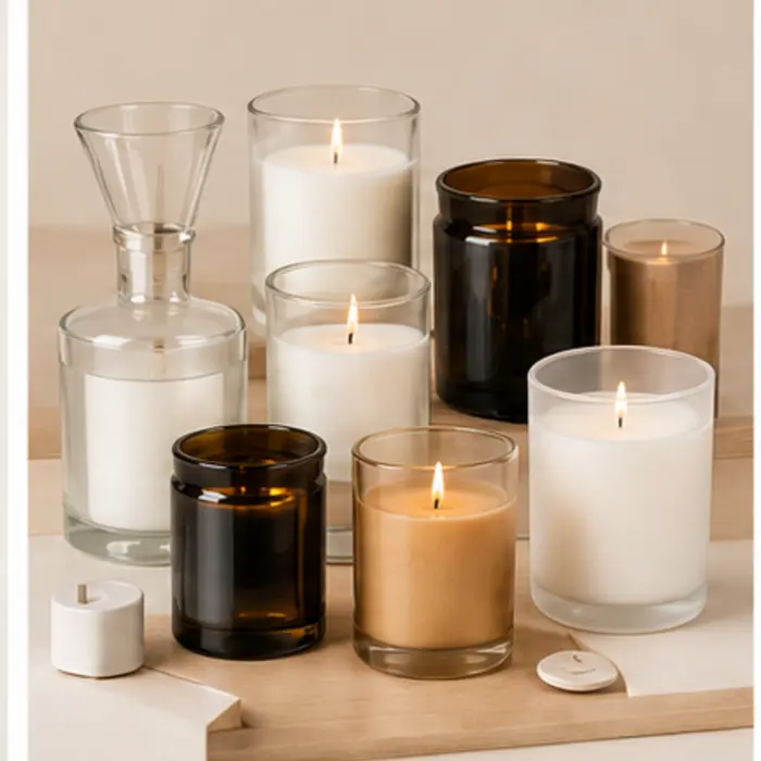 Candle Glass Jars