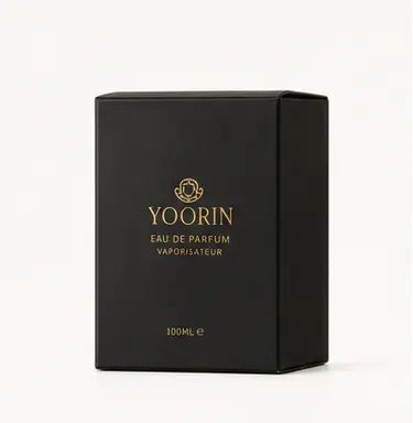 Hot stamped bottle and box